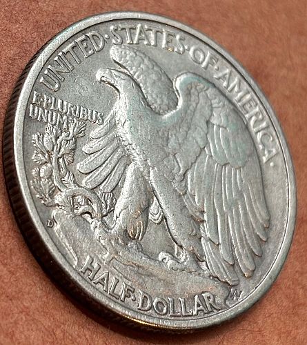 1938-D Walking Liberty VF++   KEY DATE