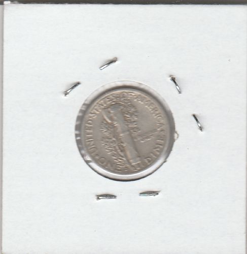 1941   D    MERCURY DIME