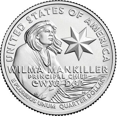 2022  D    WILMA MANKILLER  QUARTER