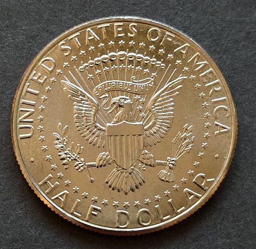 2017-D Kennedy Half Dollar - BU from US Mint Roll (L35)