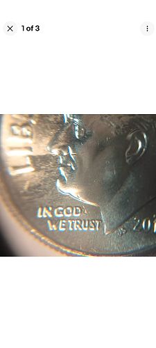 2018-D Roosevelt Dime "Smoking Roosevelt" Strike Thru Error Gem BU Full bands!