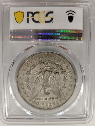 1879 S Morgan Dollar Reverse of 1878 Au-50