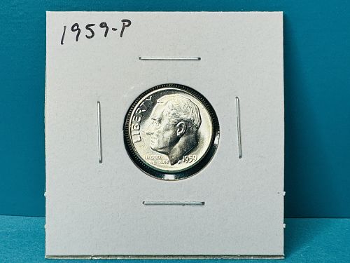 1959-P Roosevelt Dime
