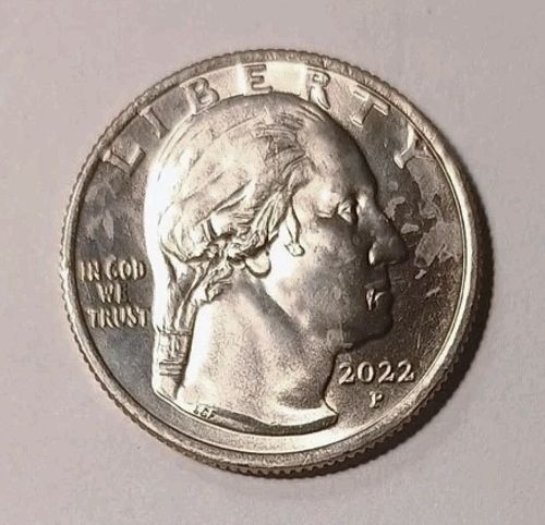 2022P Sally Ride Quarter Die Chip "Large Mole" Brilliant Choice Uncirculated