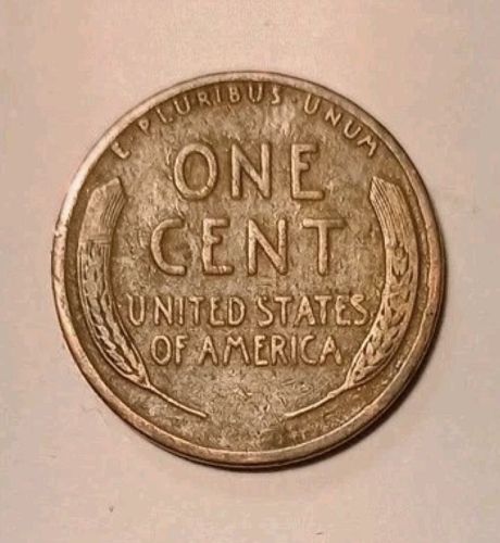 1929 Lincoln Wheat Cent Lamination Peel Error