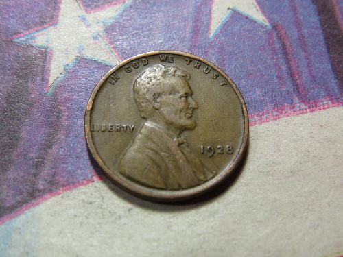 1928-P LINCOLN WHEAT CENT (NICE COIN) - LOT H996