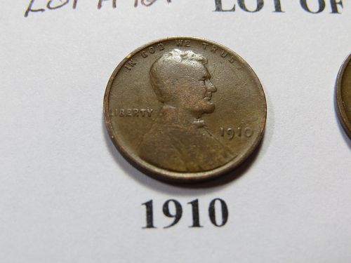 1910-P 1910-S LINCOLN WHEAT CENTS ( LOT OF 2 Coins ) LOT H961