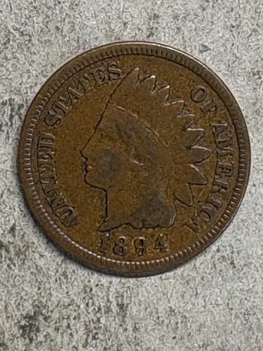 1894 Indian Head Cent F