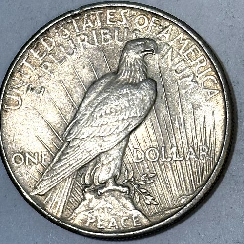 1924 P Peace Silver Dollar