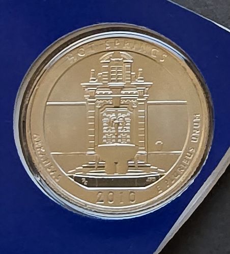 2010-P Hot Springs Quarter - BU in Original Mint Cello (L48)
