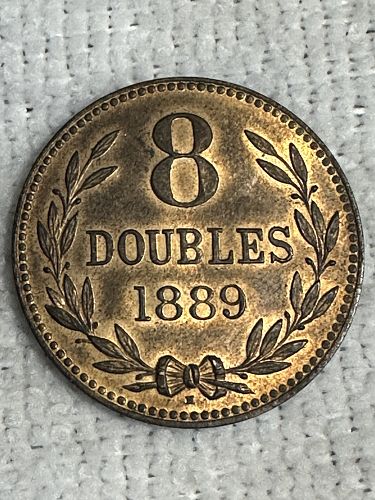 1889  H  8 Doubles   PB