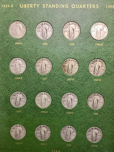 1919-S Standing Liberty Quarter F+ Detail Light Cleaning Very Tough Date