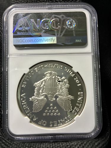 1986 S American Silver Eagle - PF 69 Ultra Cameo