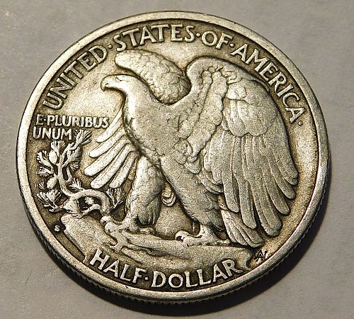 1935 S Walking Liberty Half Dollar,