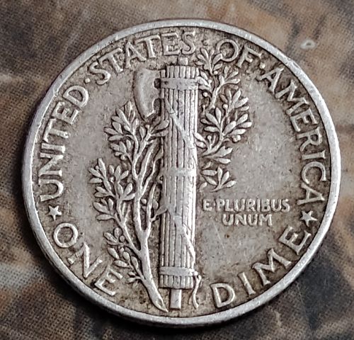 1945 Mercury Dime