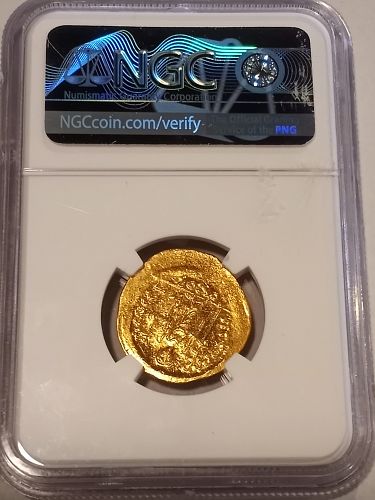 ✰ Byzantine Ancient Gold MAURICE TIBERIUS AD 582-602 ✰ NGC MS 5/5 5/3 ✰ LUSTER! ✰