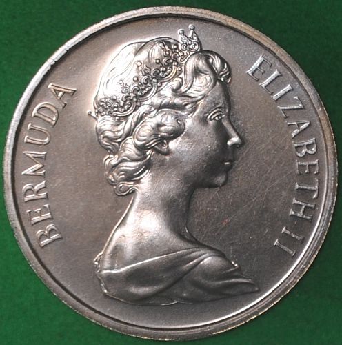 1970 Bermuda 5 Cents Proof #2