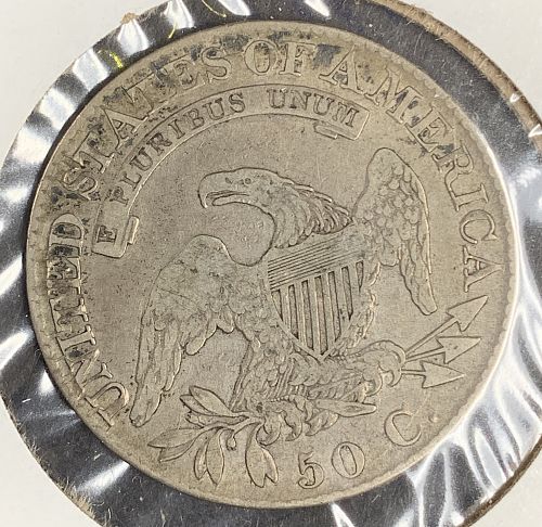 1826 Capped Bust Half Dollar, VF+ (9983)