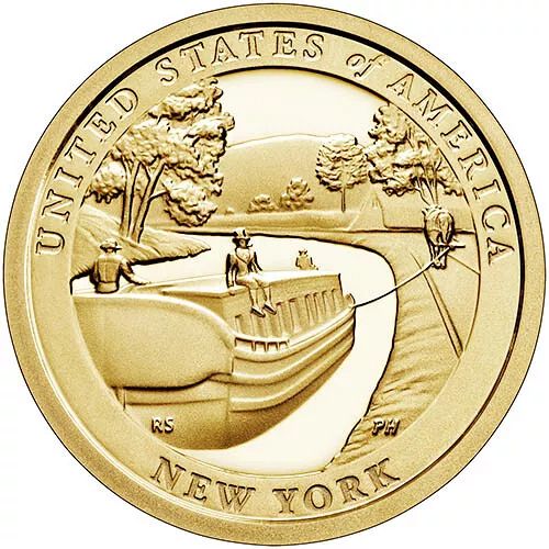 2021    S  PROOF    AMERICAN INNOVATORS GOLDEN DOLLAR  --  NEW YORK