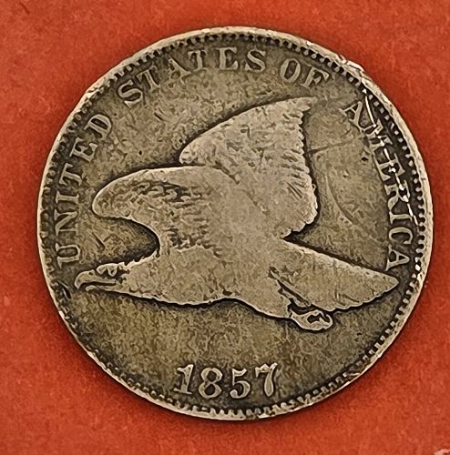 1857-P Flying Eagle Small Cent, VG/Fine Condition, Original Pics, Fast Shipping