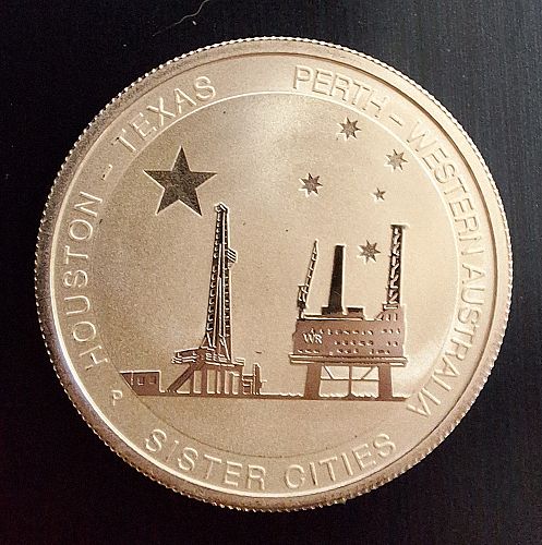 2014 Australia 1/2oz. Silver Half Dollar "Sister Cities"