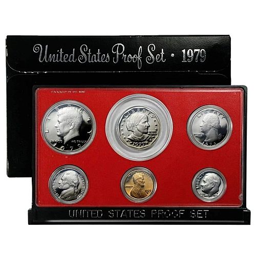 1979 "S" Proof Sets: Type 1