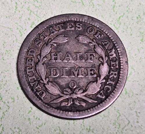 1859-O Seated Liberty Half Dime Good-6