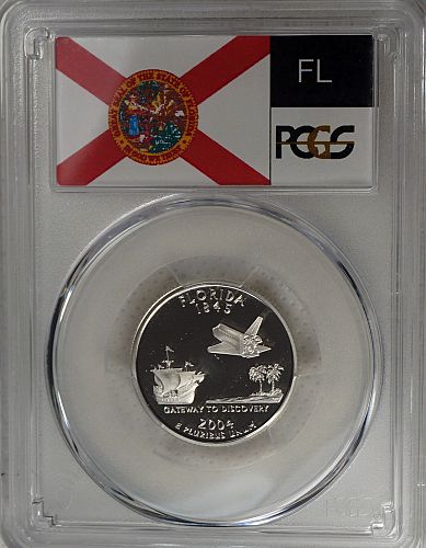 2004 S Florida State Quarter --- Silver Proof