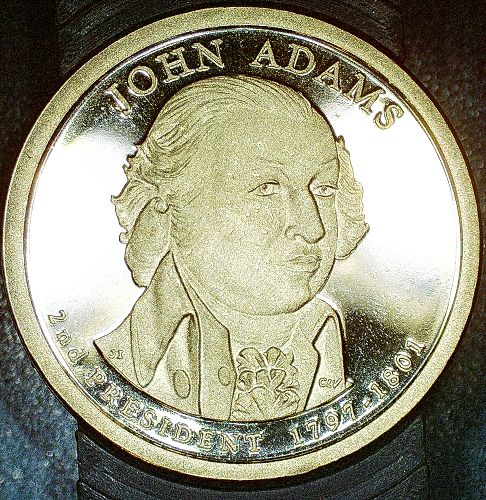 2007 S Presidential Dollars: John Adams Proof DCAM