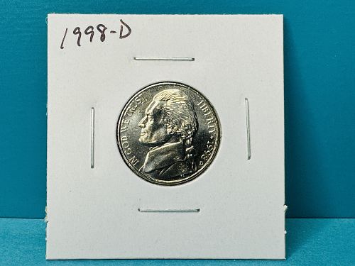 1998-D Jefferson Nickel