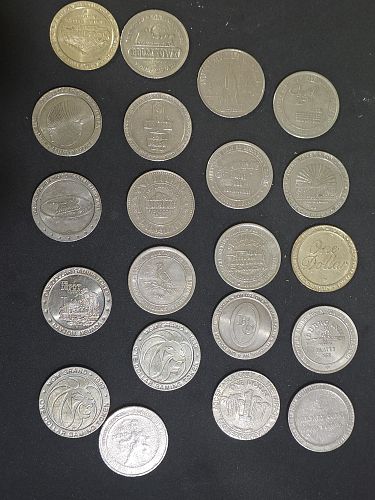 21 casino tokens