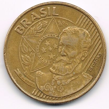 25 Centavos, Brazil, 2001