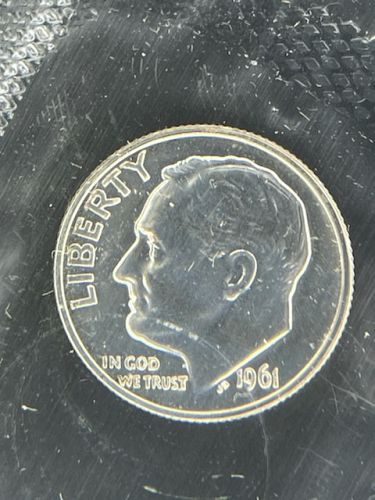 1961-P US Mint Proof Set - 5 Coins - Own a Piece of Untouched History!