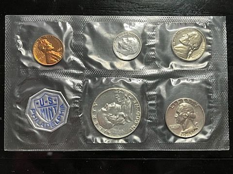 1961-P US Mint Proof Set - 5 Coins - Own a Piece of Untouched History!
