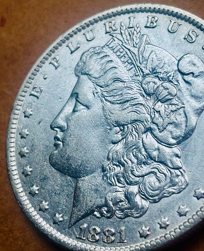 1881-O Morgan Silver Dollar