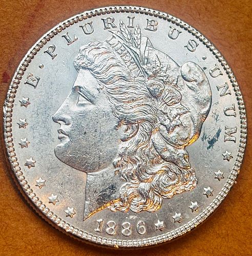 1886 Morgan Silver Dollar