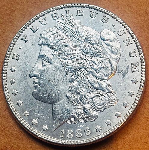1886 Morgan Silver Dollar