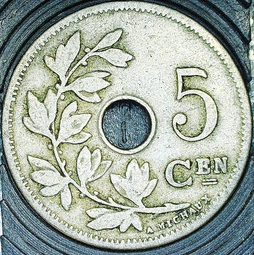 Belgium 1904 5 Centimes