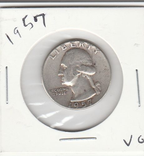 1957 WASHINGTON QUARTER