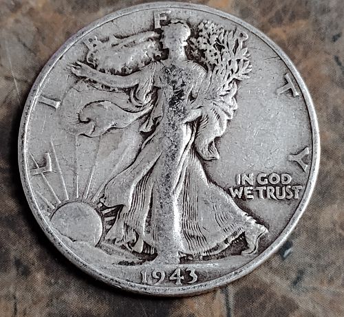 1943 Walking Liberty Half Dollar
