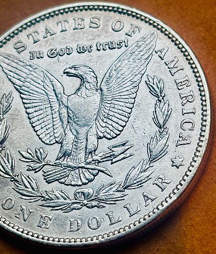 1890 Morgan Silver Dollar