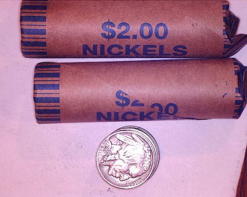 LOT OF BUFFALO NICKELS AND INDIAN HEADS