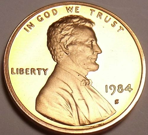 1984  S  PROOF LINCOLN CENT