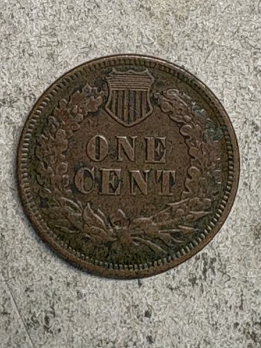 1878 Indian Head Cent Ch XF