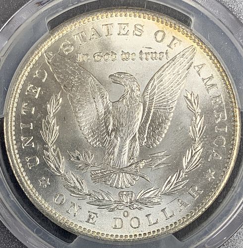 1900-O/CC Morgan Silver Dollar, MS63, PCGS (10049)