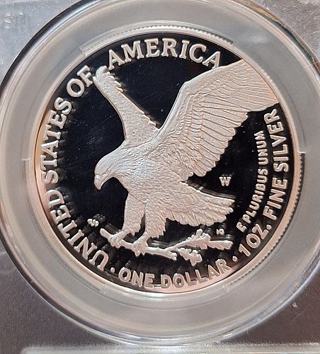 2025-W Silver Eagle PR70DCAM