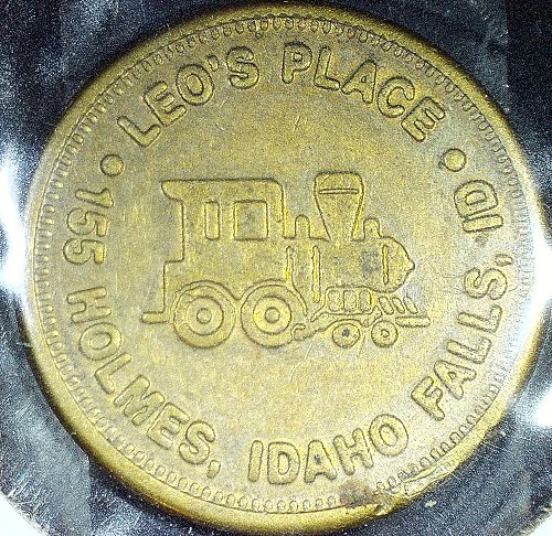Leo's Place Idaho Falls, ID Arcade Game Token 22mm