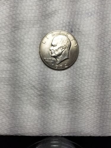 1972 D Eisenhower Dollar