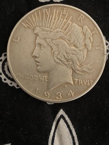 1934-P-Peace Dollar