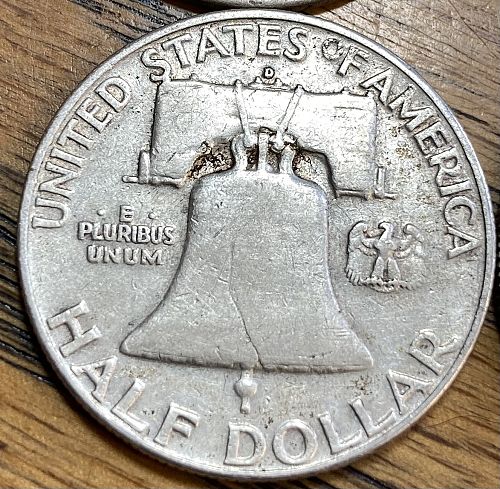 4 silver half dollars 1906-1964 in ALMOST GOOD-ALMOST UNCIRCULATED condition lot 4A
